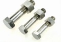 DIN960 DIN961 coarse thread titanium hex bolt
